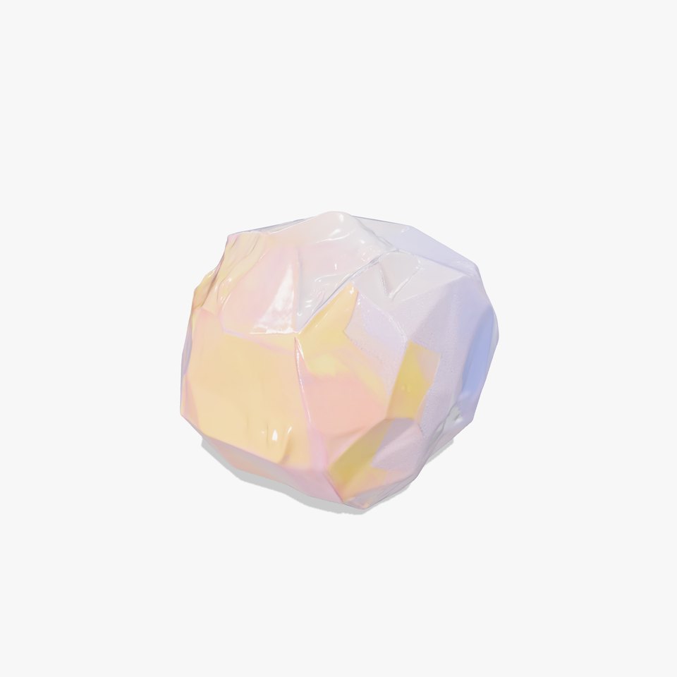 Iridescent Gemstone model pack